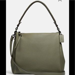 Coach Shay SHLDR Bag With Whipstitch Detail.